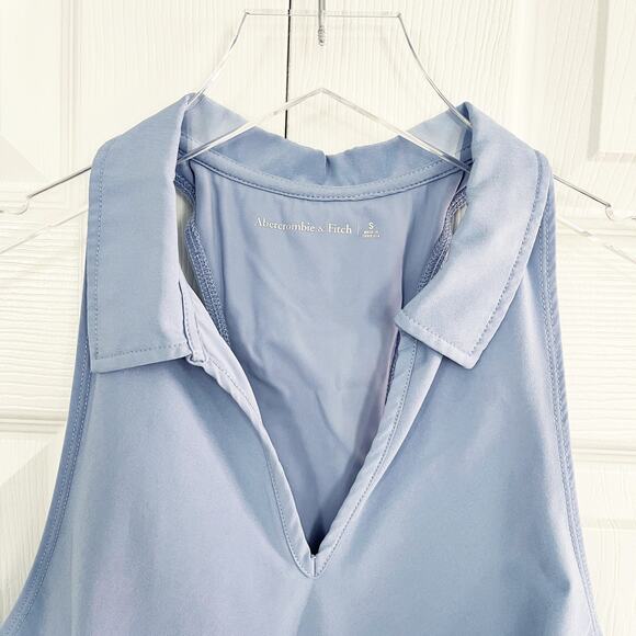 Abercrombie & Fitch Travel Polo Collared Racerback Sports Tennis Dress - Picture 2 of 5